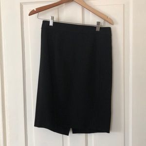 Black pencil skirt